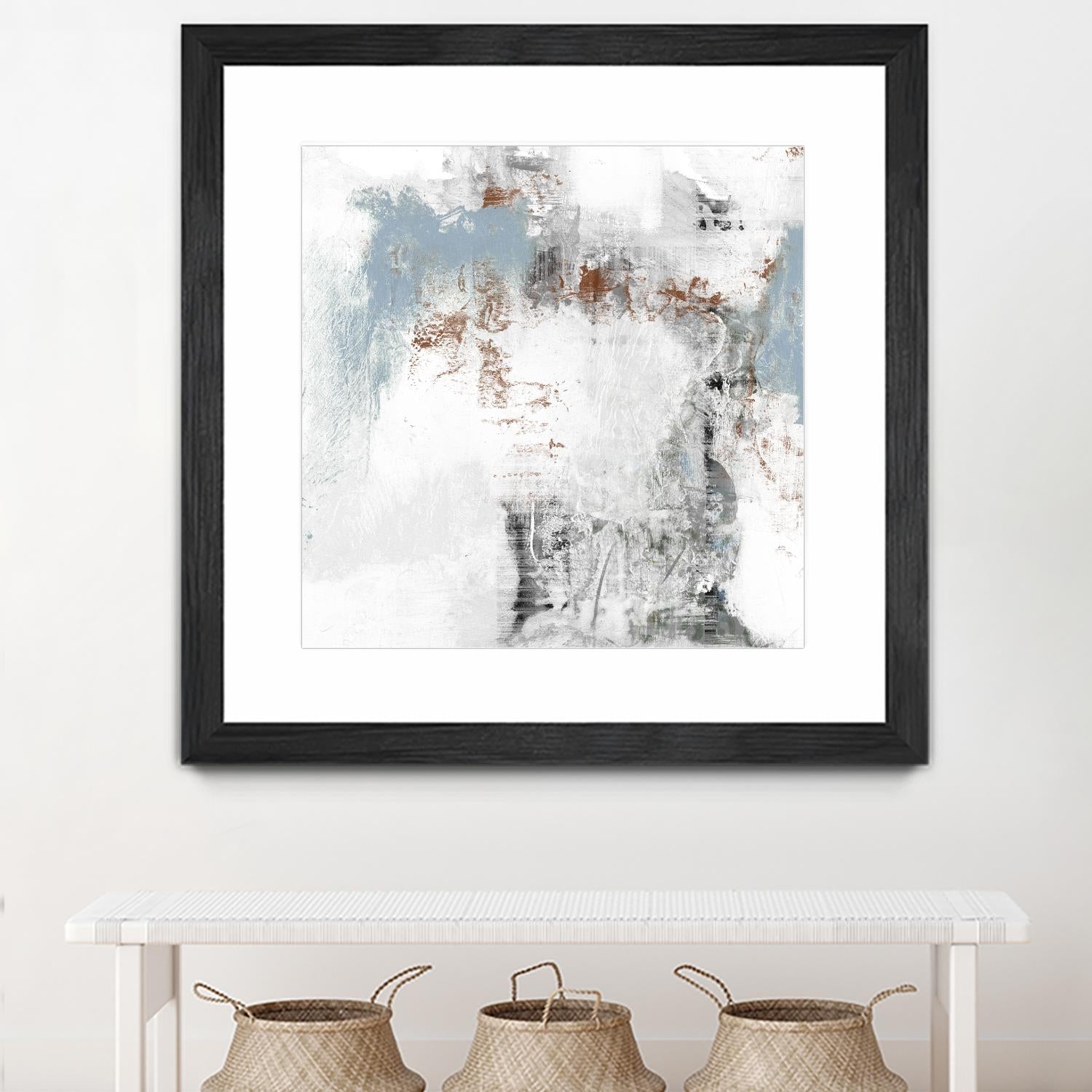White Wash I by Jennifer Goldberger on GIANT ART - abstract