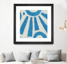 Spectrum Hieroglyph V by June Erica Vess on GIANT ART - blue abstract