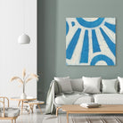 Spectrum Hieroglyph V by June Erica Vess on GIANT ART - blue abstract