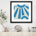 Spectrum Hieroglyph V by June Erica Vess on GIANT ART - blue abstract