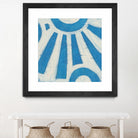 Spectrum Hieroglyph V by June Erica Vess on GIANT ART - blue abstract