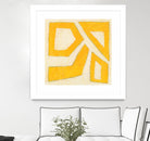 Spectrum Hieroglyph VIII by June Erica Vess on GIANT ART - yellow abstract