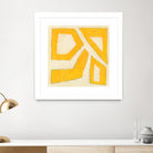 Spectrum Hieroglyph VIII by June Erica Vess on GIANT ART - yellow abstract