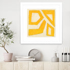 Spectrum Hieroglyph VIII by June Erica Vess on GIANT ART - yellow abstract