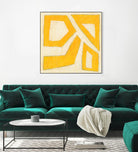 Spectrum Hieroglyph VIII by June Erica Vess on GIANT ART - yellow abstract