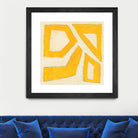 Spectrum Hieroglyph VIII by June Erica Vess on GIANT ART - yellow abstract