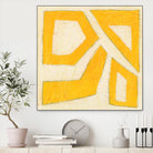 Spectrum Hieroglyph VIII by June Erica Vess on GIANT ART - yellow abstract