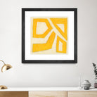 Spectrum Hieroglyph VIII by June Erica Vess on GIANT ART - yellow abstract