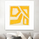 Spectrum Hieroglyph VIII by June Erica Vess on GIANT ART - yellow abstract