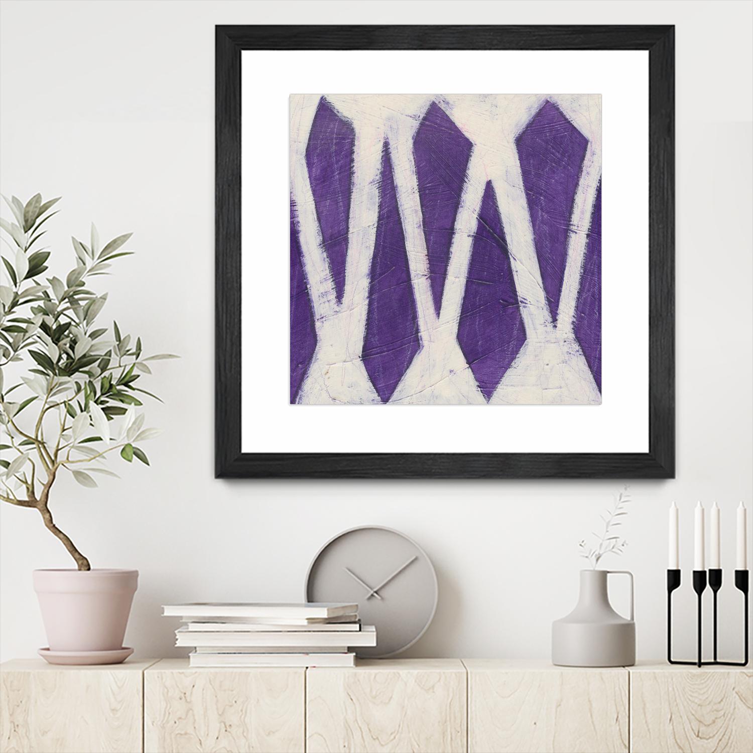 Spectrum Hieroglyph IX by June Erica Vess on GIANT ART - pink abstract