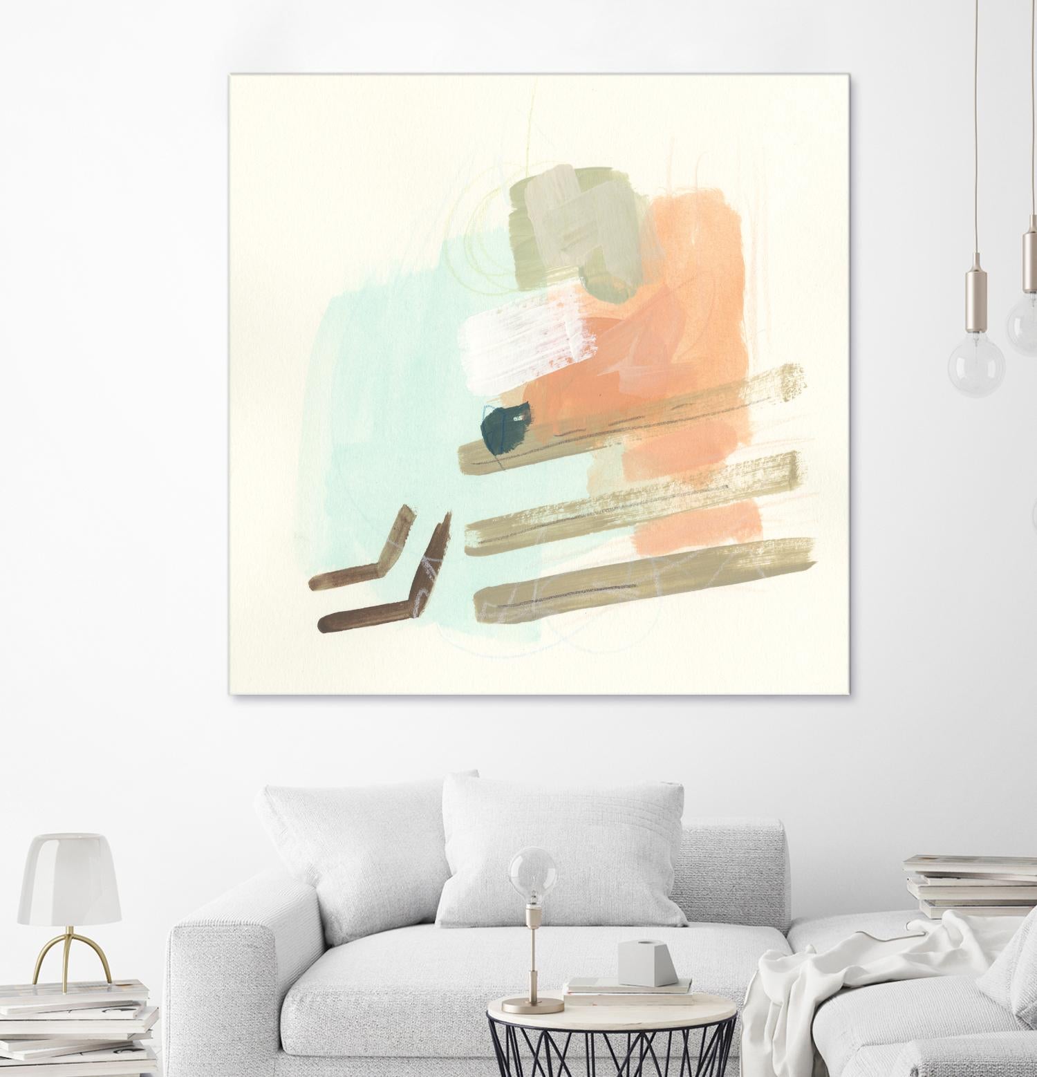 Key Note Shuffle I by June Erica Vess on GIANT ART - abstract