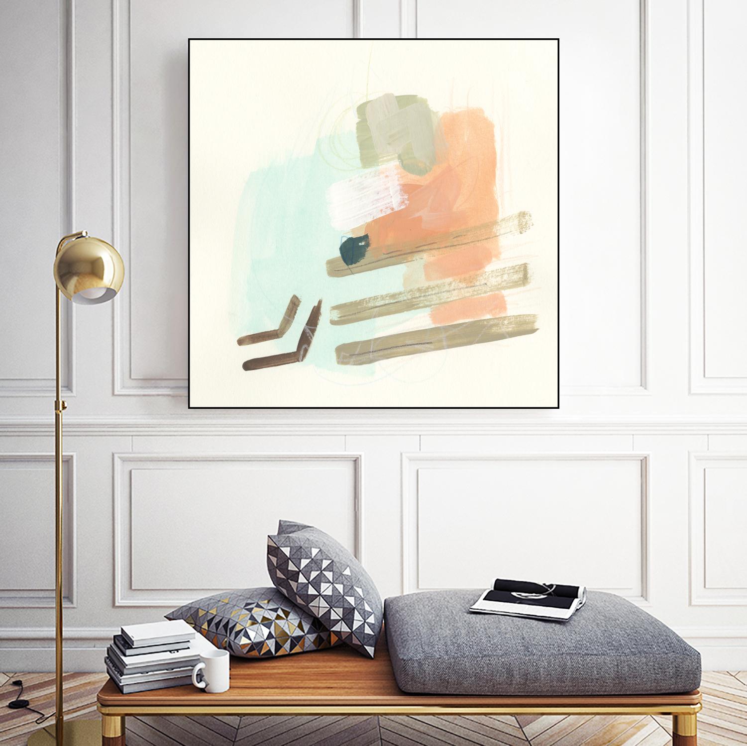 Key Note Shuffle I by June Erica Vess on GIANT ART - abstract