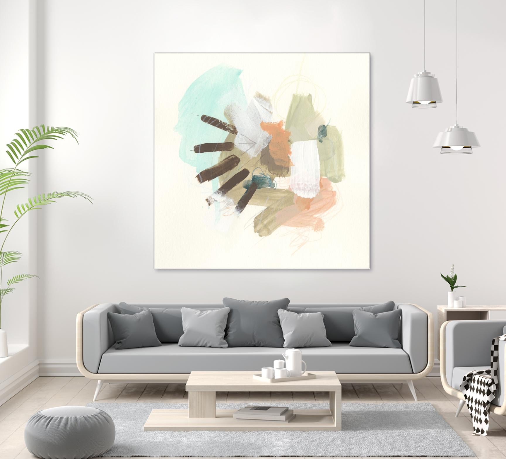 Key Note Shuffle III by June Erica Vess on GIANT ART - abstract