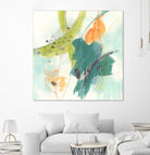 Skipping Stones I by June Erica Vess on GIANT ART - blue abstract