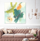 Skipping Stones I by June Erica Vess on GIANT ART - blue abstract