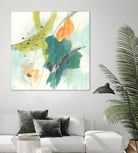 Skipping Stones I by June Erica Vess on GIANT ART - blue abstract