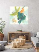 Skipping Stones I by June Erica Vess on GIANT ART - blue abstract