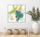 Skipping Stones I by June Erica Vess on GIANT ART - blue abstract