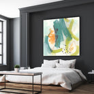 Skipping Stones II by June Erica Vess on GIANT ART - blue abstract