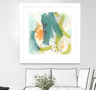 Skipping Stones II by June Erica Vess on GIANT ART - blue abstract