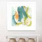 Skipping Stones II by June Erica Vess on GIANT ART - blue abstract