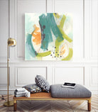 Skipping Stones II by June Erica Vess on GIANT ART - blue abstract