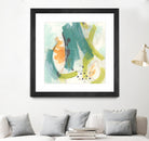 Skipping Stones II by June Erica Vess on GIANT ART - blue abstract