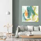 Skipping Stones II by June Erica Vess on GIANT ART - blue abstract