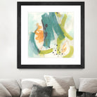 Skipping Stones II by June Erica Vess on GIANT ART - blue abstract