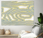 River Trail by Nikki Galapon on GIANT ART - yellow abstract