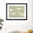 River Trail by Nikki Galapon on GIANT ART - yellow abstract