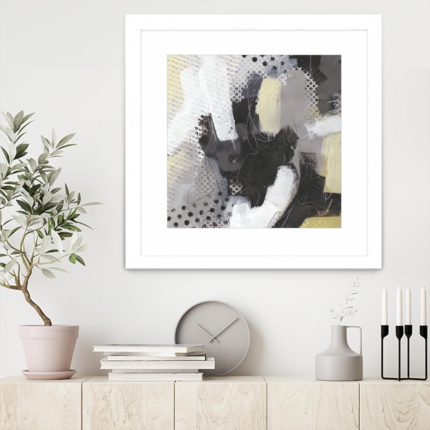 Tonal Gesture III by June Erica Vess on GIANT ART - abstract