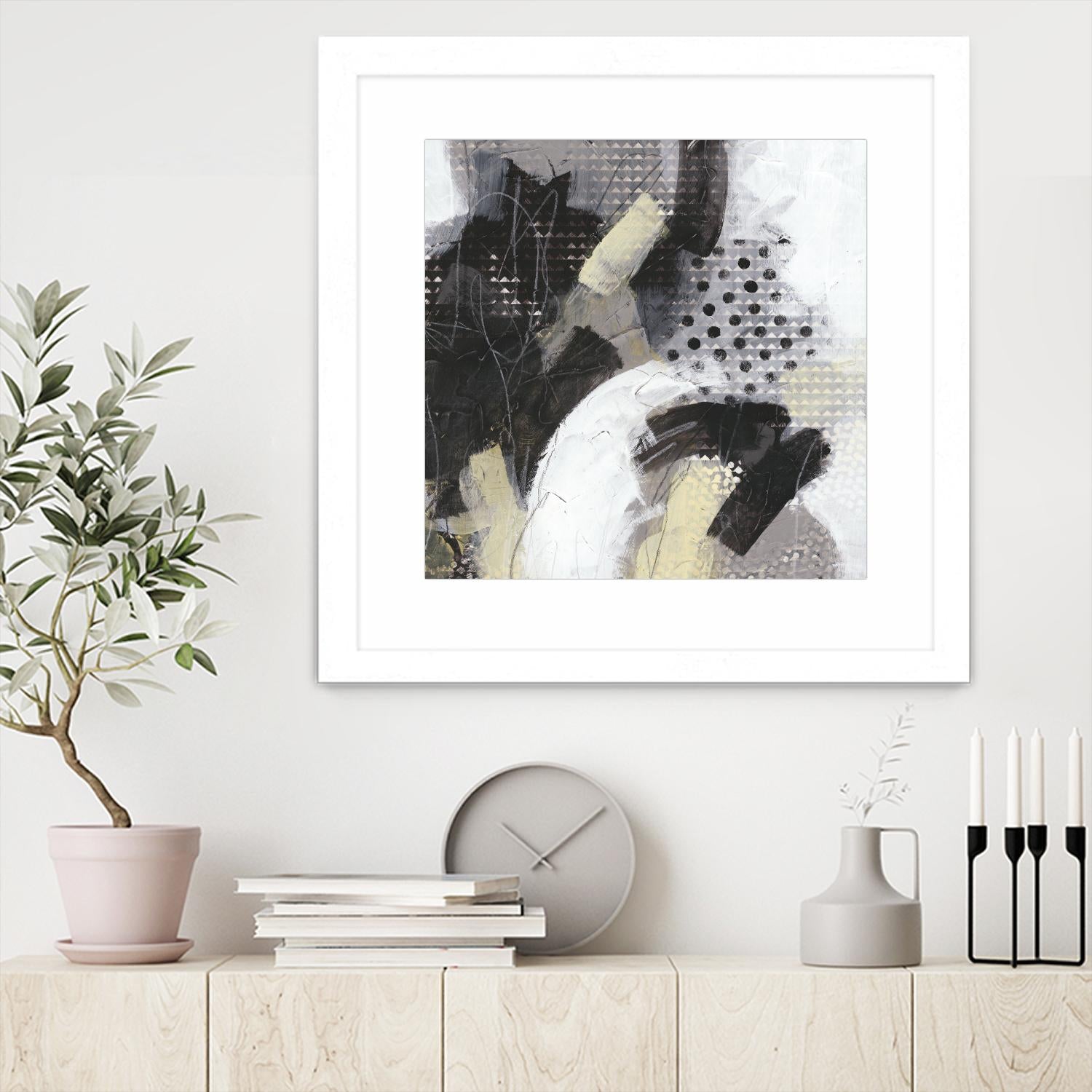 Tonal Gesture IV by June Erica Vess on GIANT ART - abstract