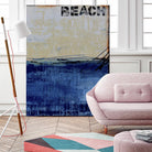 Beach 45 II by Erin Ashley on GIANT ART - blue abstract