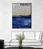 Beach 45 II by Erin Ashley on GIANT ART - blue abstract