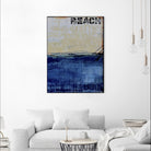 Beach 45 II by Erin Ashley on GIANT ART - blue abstract