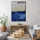 Beach 45 II by Erin Ashley on GIANT ART - blue abstract