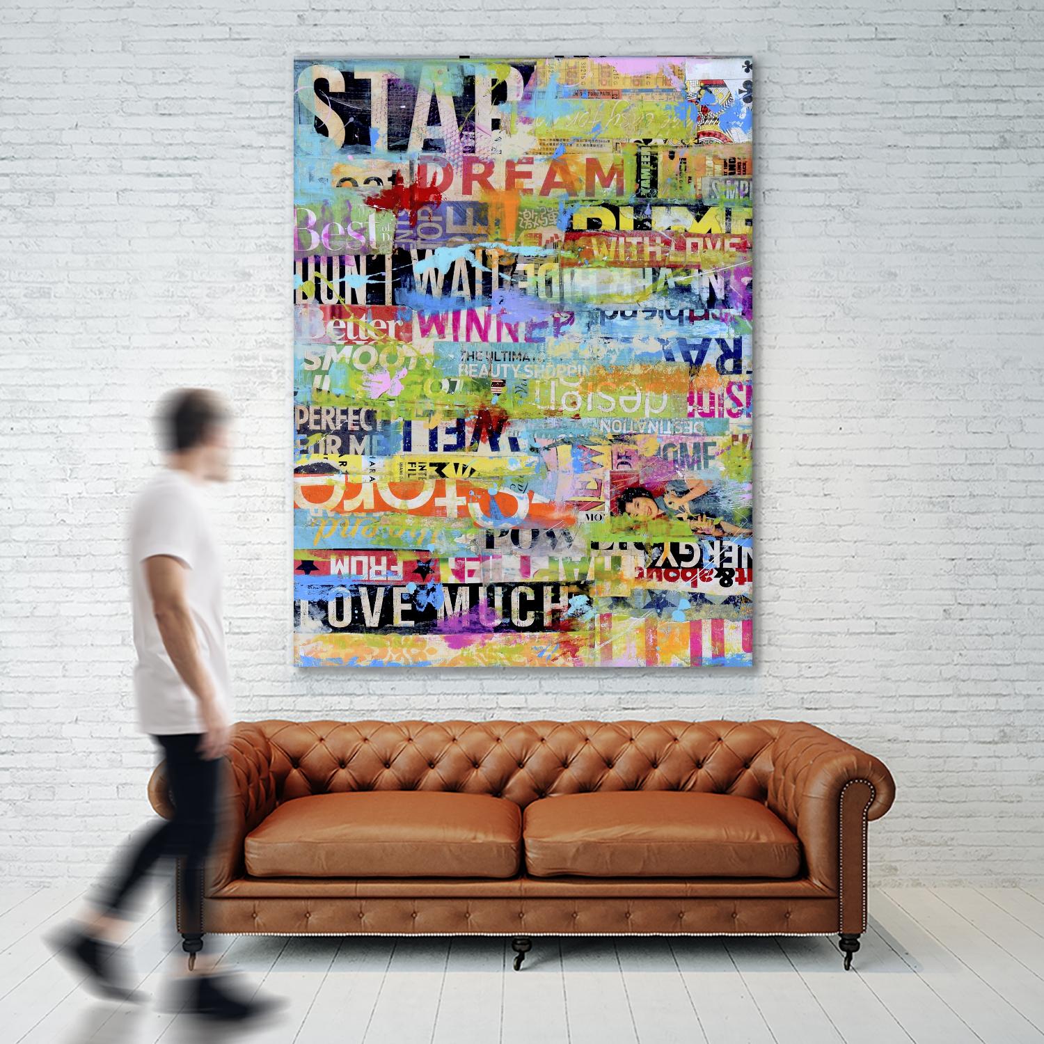 Metro Mix 33 I by Erin Ashley on GIANT ART - abstract