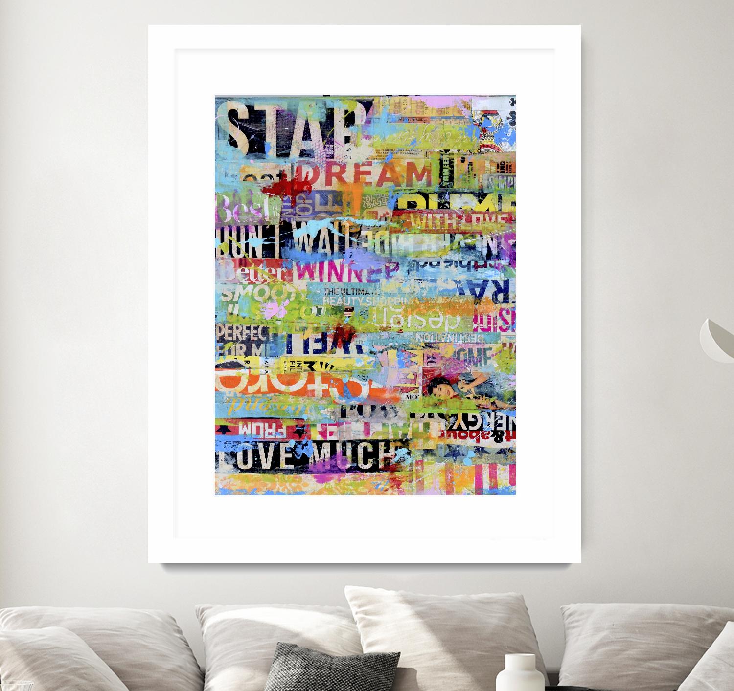 Metro Mix 33 I by Erin Ashley on GIANT ART - abstract