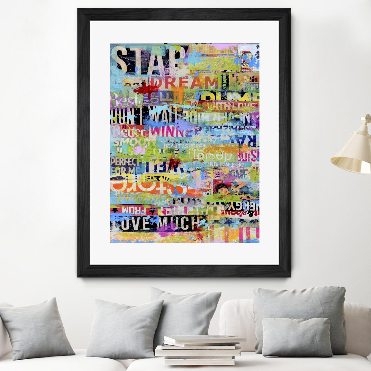 Metro Mix 33 I by Erin Ashley on GIANT ART - abstract