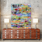 Metro Mix 33 I by Erin Ashley on GIANT ART - abstract