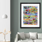 Metro Mix 33 I by Erin Ashley on GIANT ART - abstract