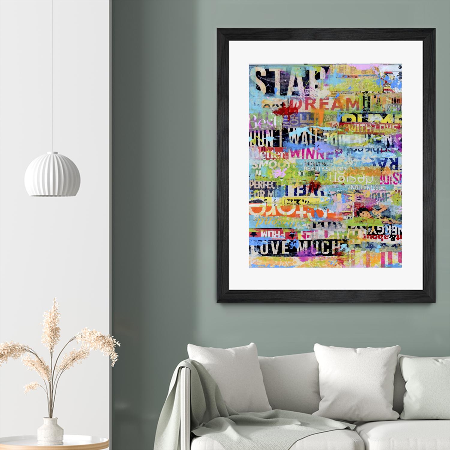 Metro Mix 33 I by Erin Ashley on GIANT ART - abstract