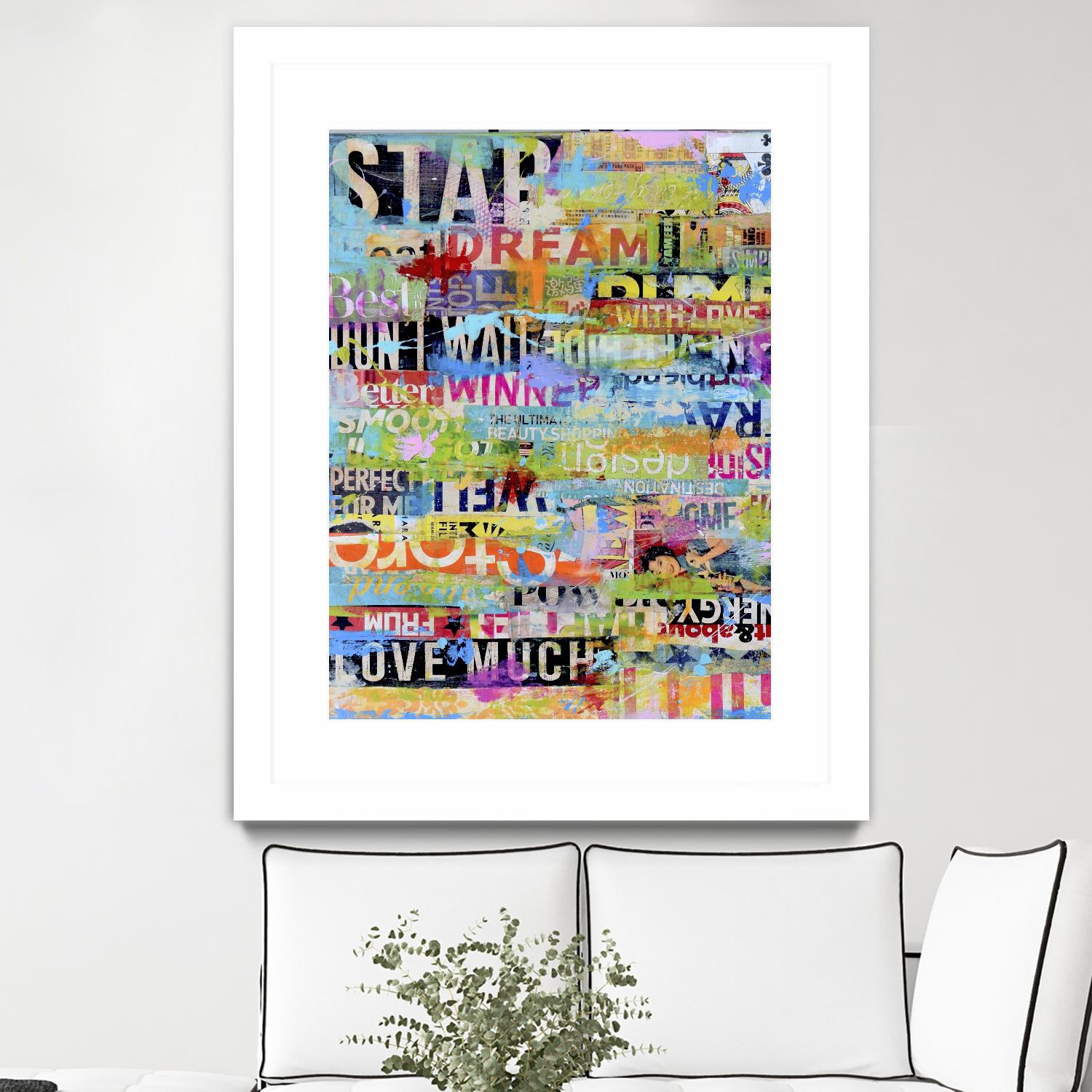 Metro Mix 33 I by Erin Ashley on GIANT ART - abstract