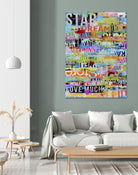 Metro Mix 33 I by Erin Ashley on GIANT ART - abstract