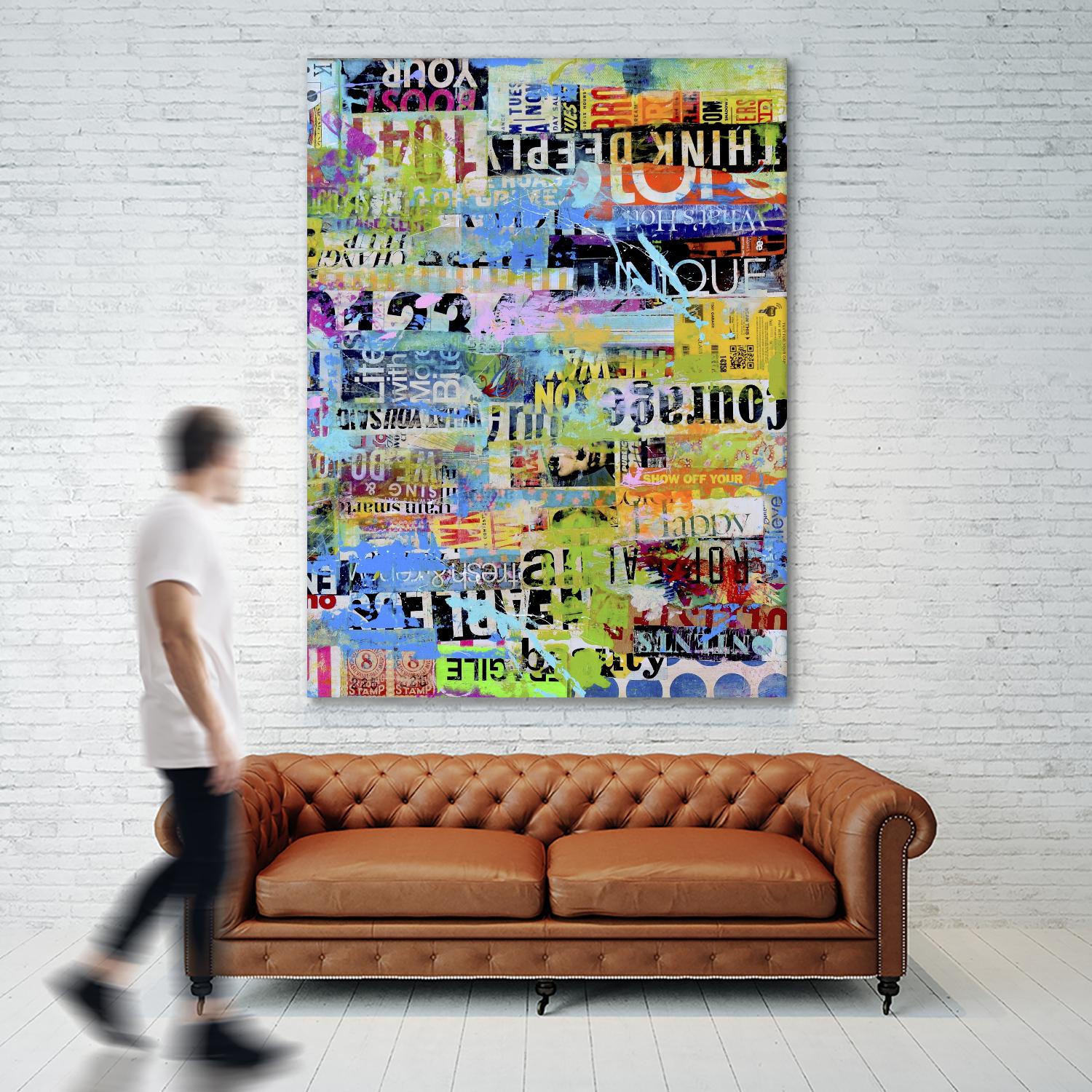 Metro Mix 33 II by Erin Ashley on GIANT ART - abstract