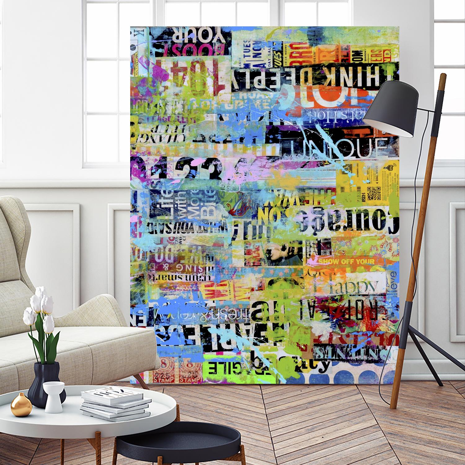 Metro Mix 33 II by Erin Ashley on GIANT ART - abstract