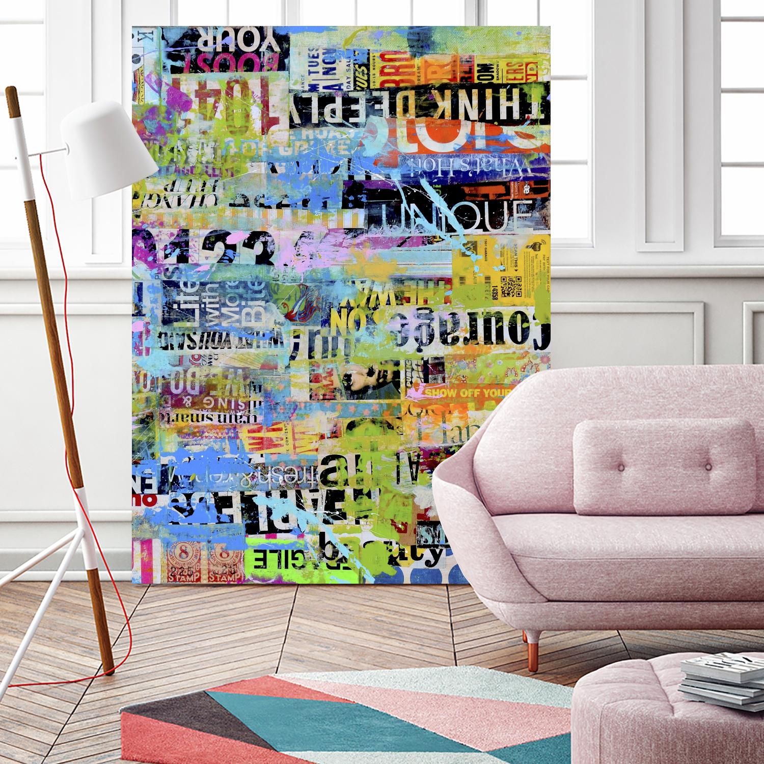 Metro Mix 33 II by Erin Ashley on GIANT ART - abstract