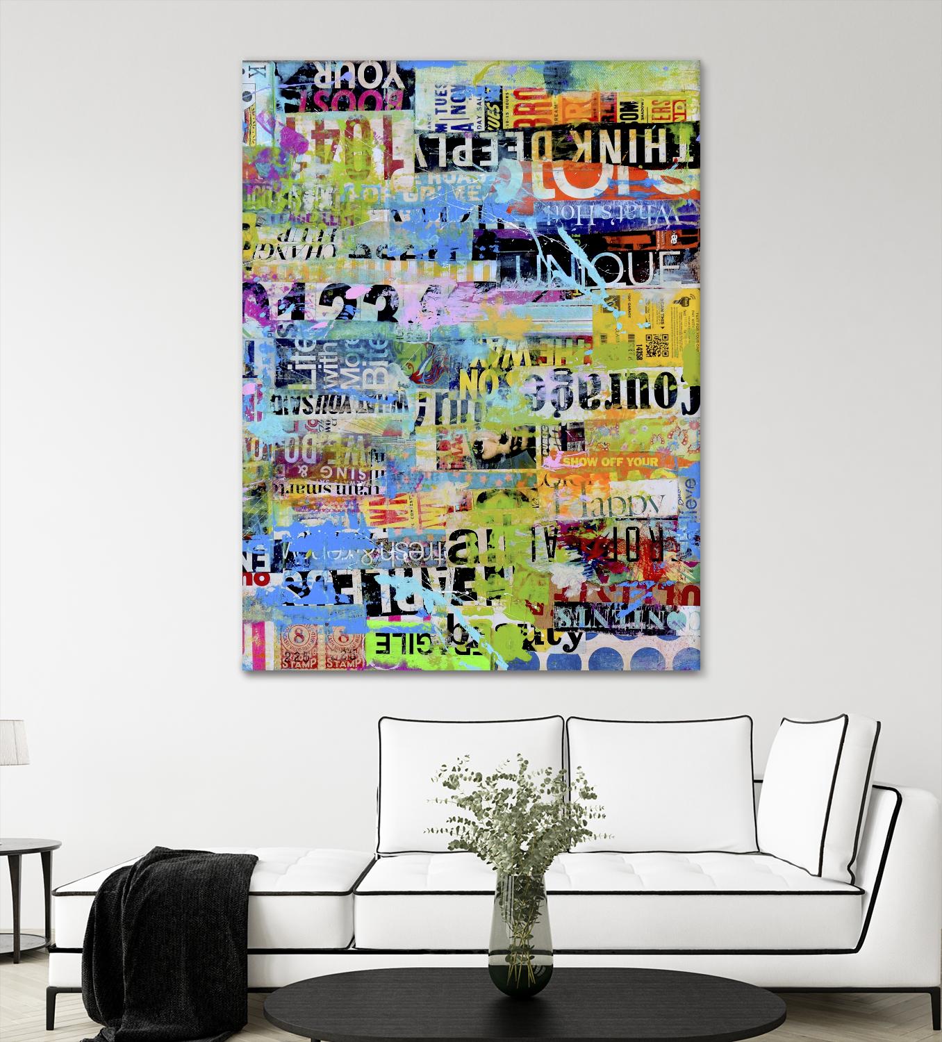 Metro Mix 33 II by Erin Ashley on GIANT ART - abstract