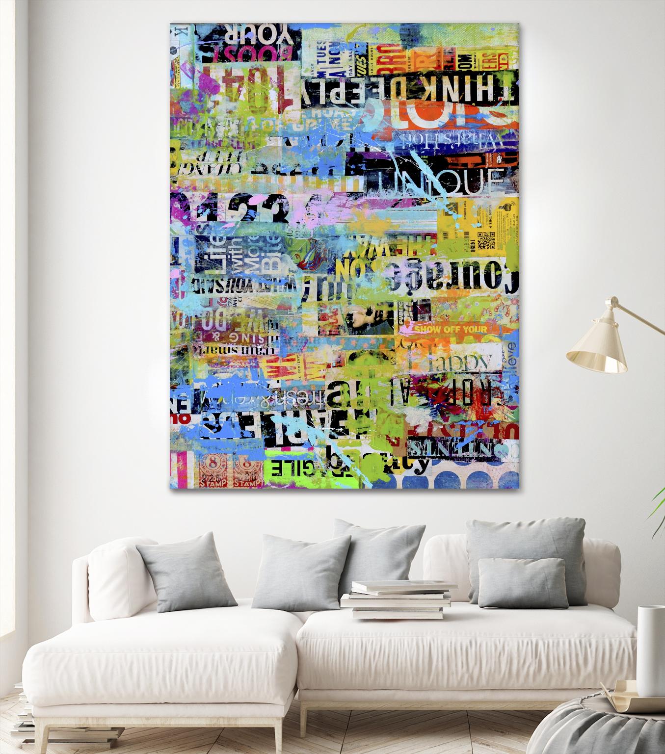 Metro Mix 33 II by Erin Ashley on GIANT ART - abstract